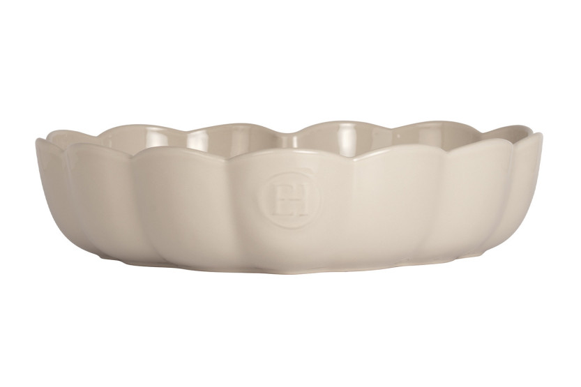Emile Henry Madeleine-hjerteform i keramik, 26,5 x 24,5 x 6,5 cm, ler