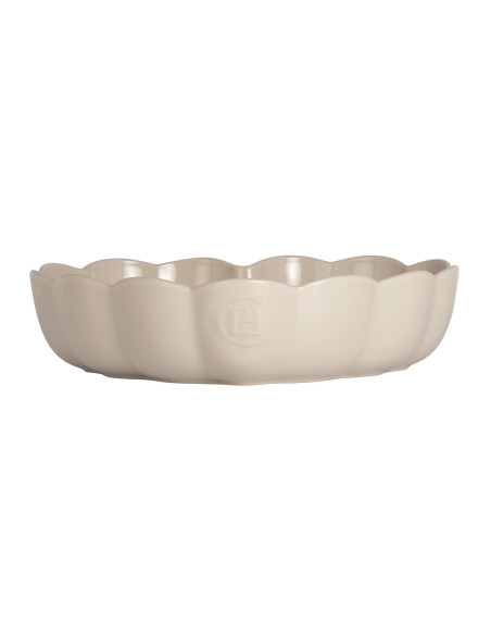 Emile Henry Madeleine-Herzform aus Keramik, 26,5 x 24,5 x 6,5 cm, Ton