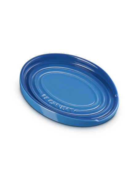 Le Creuset -merkkinen soikea keraaminen lusikkateline, 16 cm, Marseille