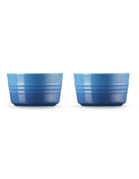 Sæt med 2 keramiske ramekins fra Le Creuset, 10 cm, Marseille