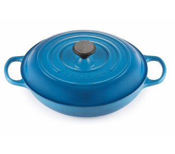 Le Creuset Signature 30-cm Enameled Cast Iron Casserole, Marseille