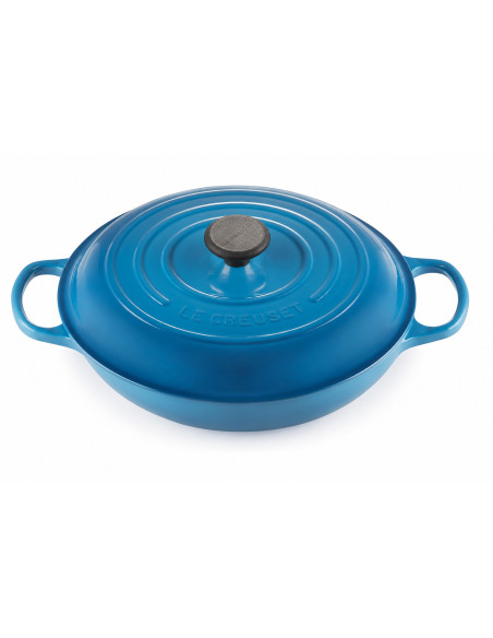 Panela Le Creuset Signature em ferro fundido esmaltado, 30 cm, Marselha