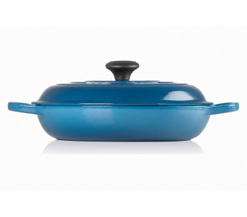 Le Creuset Signature 30-cm Enameled Cast Iron Casserole, Marseille 2
