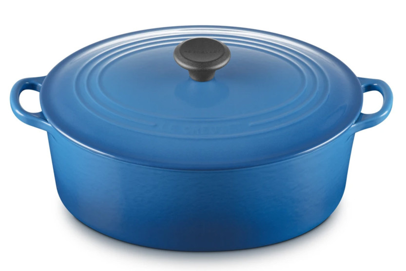 Oval gryde i emaljeret støbejern, Le Creuset Signature 31 cm, Marseille