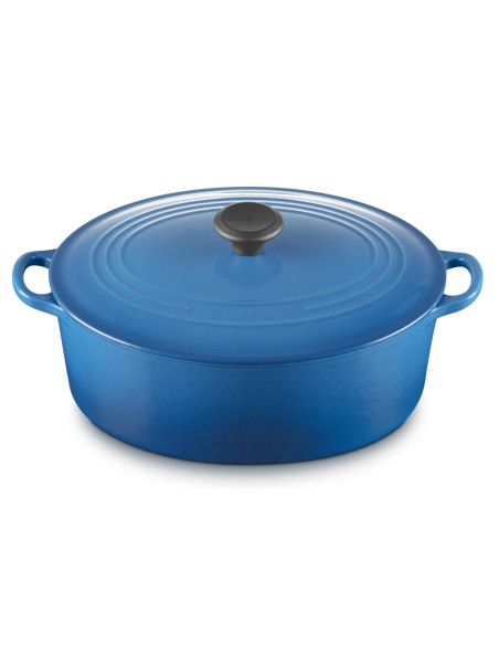 Ovale Auflaufform aus emailliertem Gusseisen „Le Creuset Signature“, 31 cm, Marseille