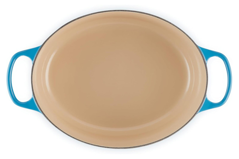 Oval gryde i emaljeret støbejern, Le Creuset Signature 31 cm, Marseille
