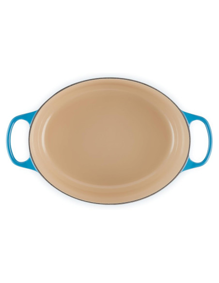 Oval gryta i emaljerat gjutjärn, Le Creuset Signature 31 cm, Marseille