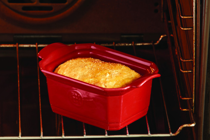 Terrina per foie gras Emile Henry da 0,6 L con pressa - Grand Cru