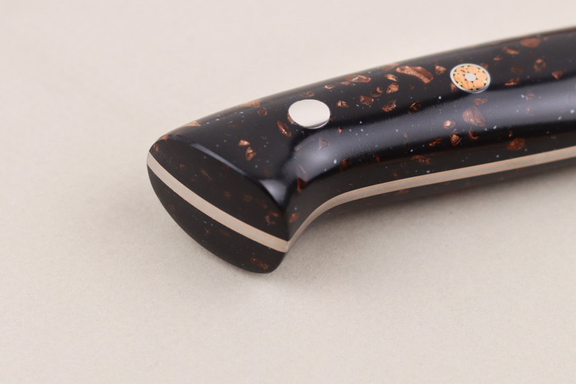 Takeshi Saji BS2 Rainbow Handcrafted Japanese 16.5 cm Santoku Knife