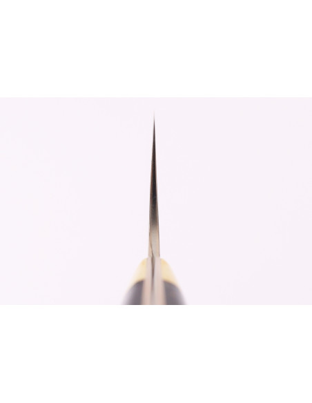 Cuchillo santoku japonés artesanal Takeshi Saji BS2 Rainbow de 16,5 cm