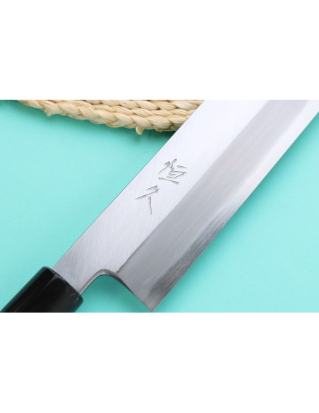 Coltello giapponese artigianale Edogata Usuba da 18 cm, Tsunehisa WS2