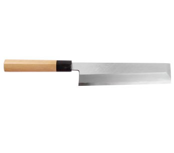 Coltello giapponese artigianale Edogata Usuba da 21 cm, Tsunehisa WS2