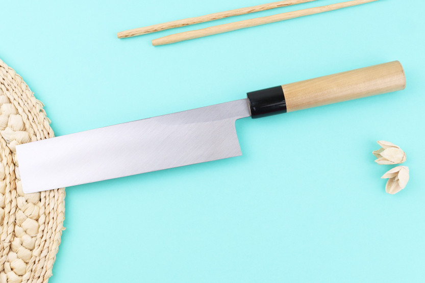 Håndlaget japansk Edogata Usuba-kniv, 21 cm, Tsunehisa WS2
