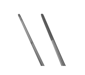 Japansk retningstang, 30 cm, lige, i sort rustfrit stål 2