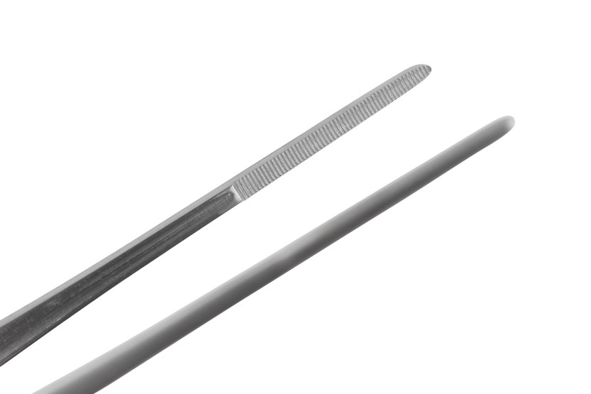 Japansk rett tang, 30 cm, i rustfritt stål