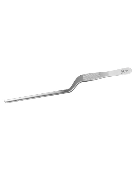Pinza da stiratura giapponese da 24 cm, angolata, in acciaio inossidabile
