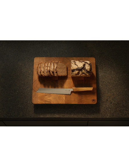 Brödkniv 24 cm HORL®Brotmesser med handtag i ek