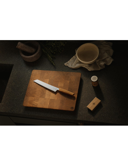 HORL®brødkniv, 24 cm, med eikeskjeft