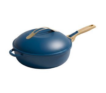 Antihaft-Pfanne „Cookut La Fabuleuse“ 8-in-1 in Heidelbeere