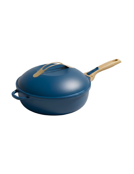 Cookut La Fabuleuse 8-in-1 Nonstick Skillet, Blueberry