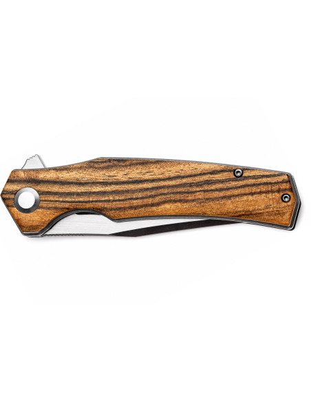 Maserin Sport 46009.LG Folding Knife with Sandalwood Handle, 12 cm