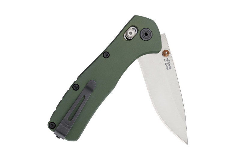 Buck 791 Range Elite 0791GRS -taittoveitsi, vihreä kahva, 11,6 cm