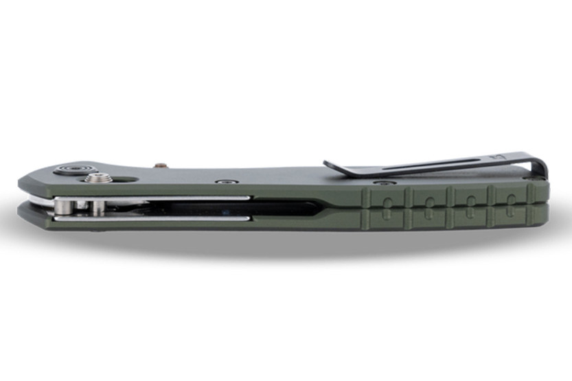 Buck 791 Range Elite 0791GRS Folding Knife with Green Handle, 11.6 cm