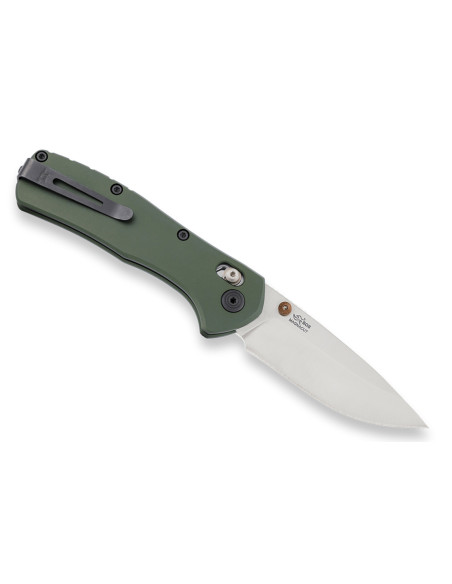 Buck 791 Range Elite 0791GRS Folding Knife with Green Handle, 11.6 cm