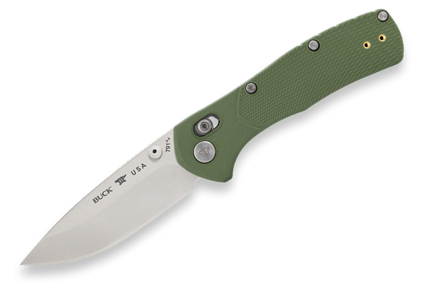 Buck 791 Range Pro 0791GRS1 vouwmes met groen handvat, 11,6 cm