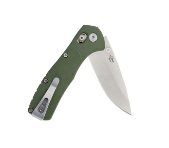Buck 791 Range Pro 0791GRS1 -taittoveitsi, vihreä kahva, 11,6 cm 2