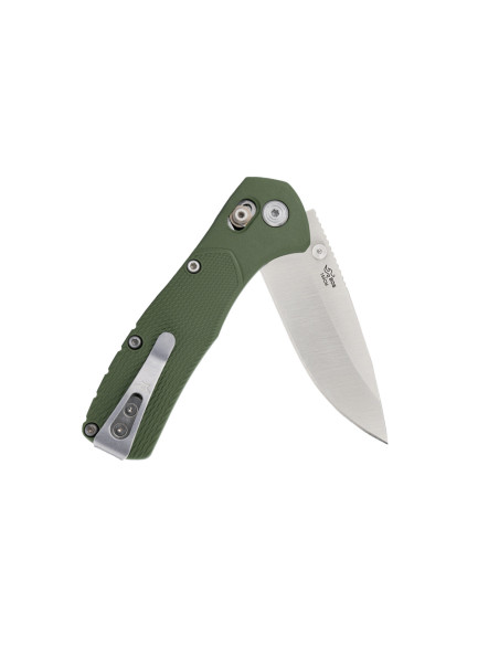 Faca dobrável Buck 791 Range Pro 0791GRS1 com cabo verde, 11,6 cm