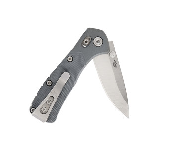 Faca dobrável Buck 790 Mini Range Pro 0790GYS1 com cabo cinzento, 9 cm 2