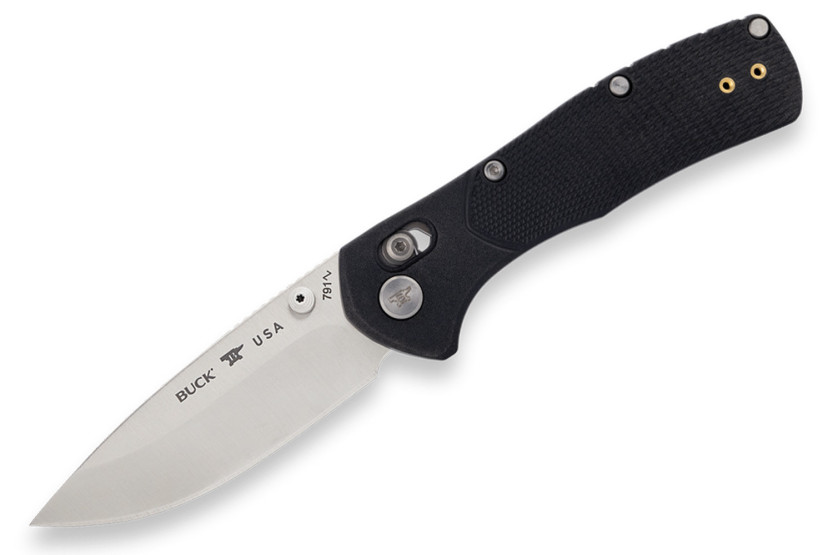 Buck 791 Range Pro 0791BKS1 foldekniv med sort skæfte, 11,6 cm