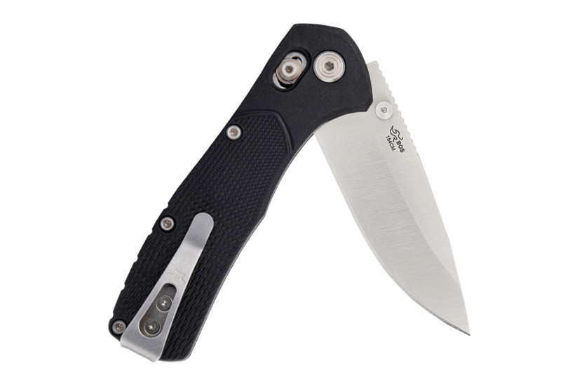 Faca dobrável Buck 791 Range Pro 0791BKS1 com cabo preto, 11,6 cm