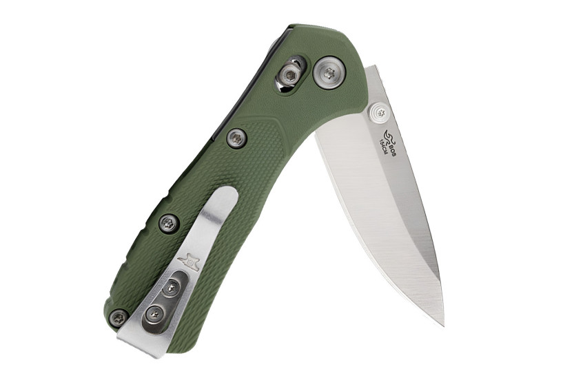Buck 790 Mini Range Pro 0790GRS1 Folding Knife, Green Handle, 9 cm