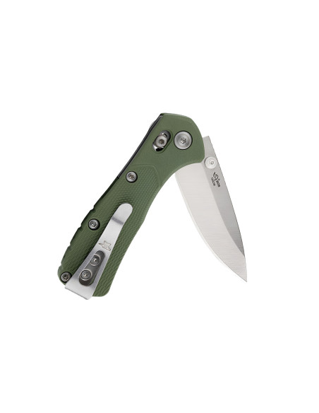 Buck 790 Mini Range Pro 0790GRS1 Klappmesser mit grünem Griff, 9 cm
