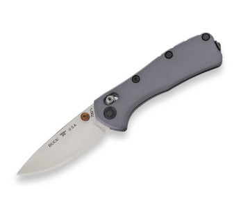 Buck 790 Mini Range Elite 0790GYS foldekniv med gråt skaft, 9 cm