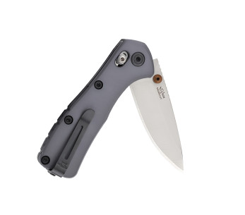 Cuchillo plegable Buck 790 Mini Range Elite 0790GYS con mango gris de 9 cm 2
