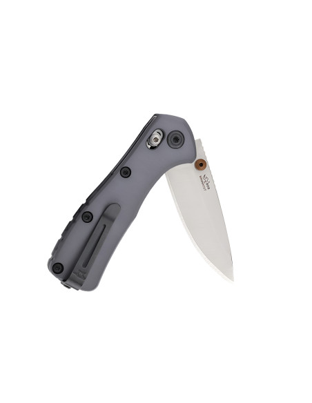 Buck 790 Mini Range Elite 0790GYS Folding Knife, Gray Handle, 9 cm