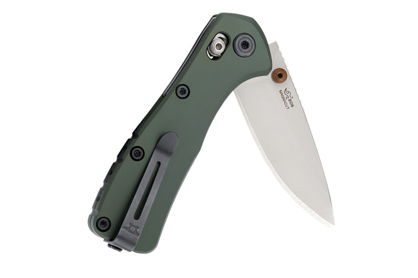 Buck 790 Mini Range Elite 0790GRS foldekniv med grønt skaft, 9 cm