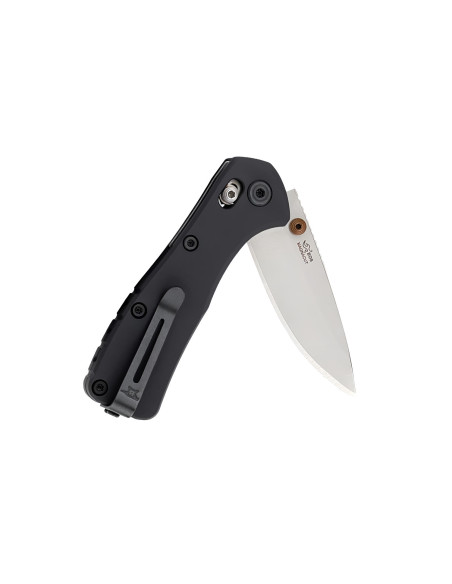 Faca dobrável Buck 790 Mini Range Elite 0790BKS com cabo preto de 9 cm