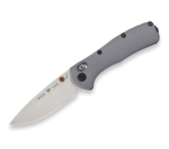 Faca dobrável Buck 791 Range Elite 0791GYS com cabo cinzento, 11,6 cm