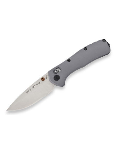 Faca dobrável Buck 791 Range Elite 0791GYS com cabo cinzento, 11,6 cm