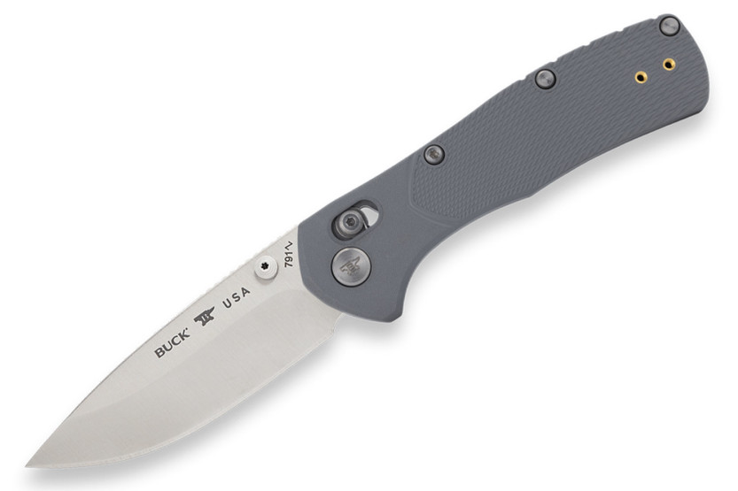 Buck 791 Range Pro 0791GYS1 Folding Knife, Gray Handle, 11.6 cm