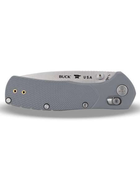 Faca dobrável Buck 791 Range Pro 0791GYS1 com cabo cinzento, 11,6 cm