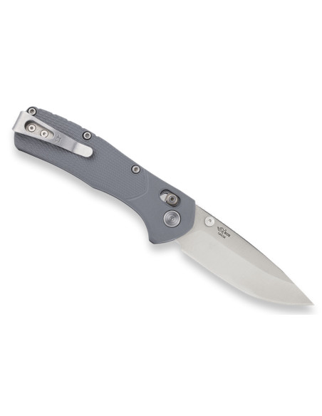 Cuchillo plegable Buck 791 Range Pro 0791GYS1 con mango gris de 11,6 cm