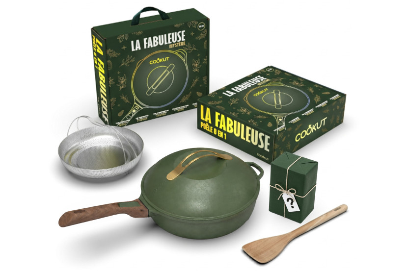 Cookut -Überraschungspaket „Die fabelhafte 8-in-1 -Weihnachts pfanne Fougère“ + Gratisgeschenk