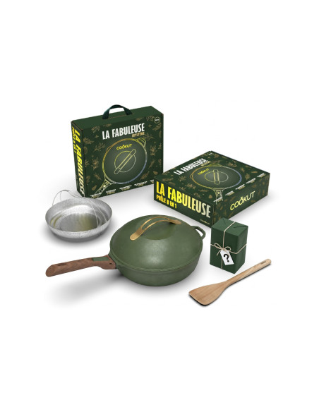 Cookut -Überraschungspaket „Die fabelhafte 8-in-1 -Weihnachts pfanne Fougère“ + Gratisgeschenk