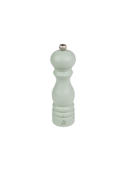 Caja de regalo con 2 molinillos Peugeot Paris U'Select de madera de 20 cm: verde helecho y verde salvia