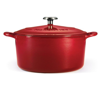 Casseruola rotonda da 26 cm Tramontina Bestow in ghisa smaltata rossa, 6,5 L 2